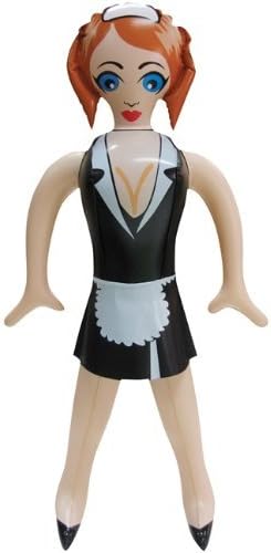 Diabolical DP1014 Inflatable French Maid - Secret Santa Gifts for Men, Inflatable Doll, Funny GIfts for Him, Naughty Stocking Fillers for Men