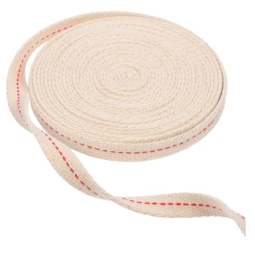 FUNOMOCYA Flat Cotton Wick for Oil Lanterns 1m Kerosene Lamp Wick Replacement for DIY Lighting