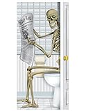 Beistle Skeleton Restroom Door Cover Party Accessory