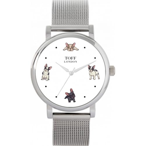 Toff London Orologio bastoni bulldog francese