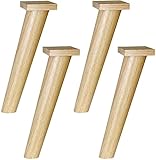 3. Almohadillas protectoras para pisos: se incluyen 4 almohadillas antideslizantes para garantizar que sus pisos de madera conserven su condición original sin rayarlos. Estas patas de mueble tienen cojines gruesos que se pueden guardar durante varios años.