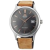 Wasserfest auf 30m Orient Herren Analog Automatik Uhr mit Leder Armband FAC08003A0