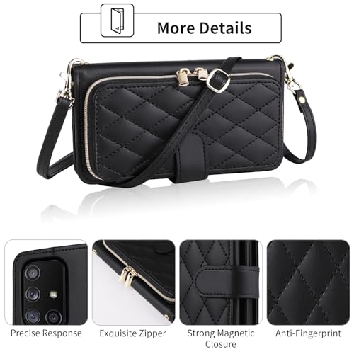 Sac à main étui pour Samsung A51 5G idéal pour voyager léger en toute sécurité