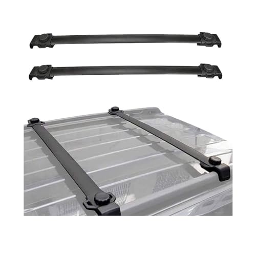 REIJAX Barre Transversale de Galerie de Toit pour Jeep Patriot 2007-2020, Porte-Bagages Voiture en Aluminium, Rails de Toit, Gallerie de Toit, Accessoires pour Voitures