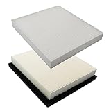 2 Pack Engine & Cabin Air Filter Set CA9054 CF10729 Replacement for Chrysler 200 2011-2014 Sebring