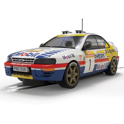 Subaru Impreza WRX Scalextric C4507 voiture circuit solide anti sortie de piste