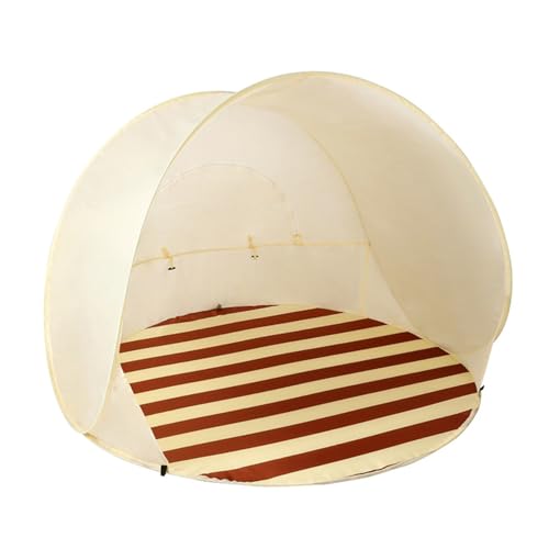 NexusOutdoor Portable Beach Tent Sun Shelter， UV - Resistant Lightweight Beach Pop Up Tent for Camping Trips, Fishing, Backyard or Beach Picnics Essentials