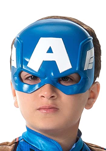 Máscara Capitán América Avengers infantil para evitar rozaduras en juegos de acción