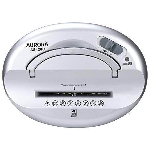 Aurora AS420C Desktop-Style Cross-Cut Paper Shredder の商品画像 3