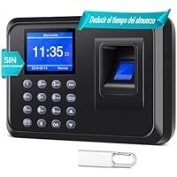 Mokhike Control Horario Empleados, Reloj de Fichar, Maquina de