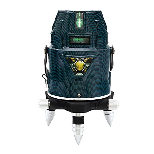 山真製鋸(Y'sGOD JAPAN) アクアグリーンセンサーレーザー墨出し器 本体のみタイプ LDR-9sh (垂直4・水平4ライン・地墨照射)