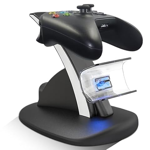 Stacja ładująca do kontrolera PS5, kontroler z podwójnym USB, szybkie ładowanie, stacja ładująca PS5 z kablem do ładowania PS5, akcesoria do Playstation 5