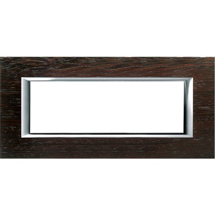 Bticino Axolute ha4806lwe – ax-placa 6 m legno wengè