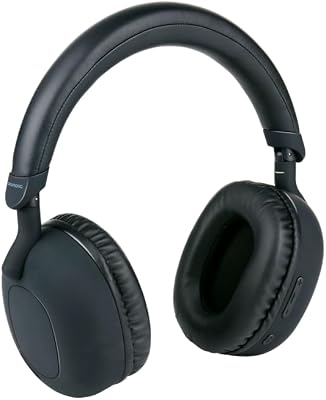 Grundig Cuffie Bluetooth Over-Ear – Cuffie senza fili con Active Noise Cancelling (ANC), microfono incorporato, tempo di riproduzione 36 ore, Bluetooth 5.3 – Nero