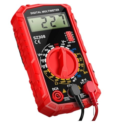 Outil de mesure SZ308 pour tester la tension AC/DC et le courant de vos appareils maison