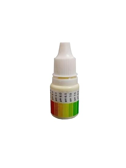 PECO pH Test Liquid Drops for Water pH Testing with pH Colour Chart