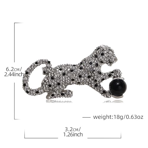 Image of Animal Brooch for Men Vintage Metal Wildlife Lapel Pin Suit Jacket Badge Fashion Accessories for Men