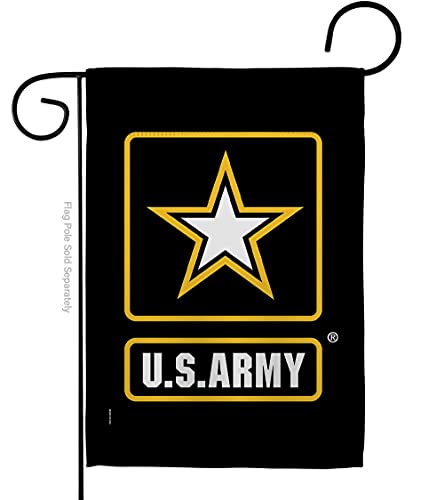 US MILITARY US Army Garden Flag Armed Forces Rangers United State American Military Veteran Retire Official House Decoration Banner Small Yard Gift Double-Sided Made in USA