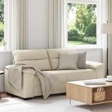 Meuble polyvalent : que ce soit comme canapé confortable dans le salon, comme meuble de salon pratique au bureau ou comme remplacement de lit confortable dans la chambre d'amis, ce canapé est la solution d'ameublement parfaite. Il allie fonctionnalité et esthétique et enrichit n'importe quelle pièce.
