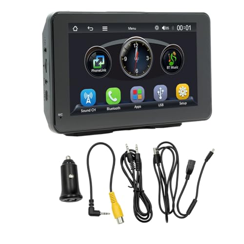 Pantalla portátil de 7" con Carplay, Android Auto y grabadora de conducción integrada