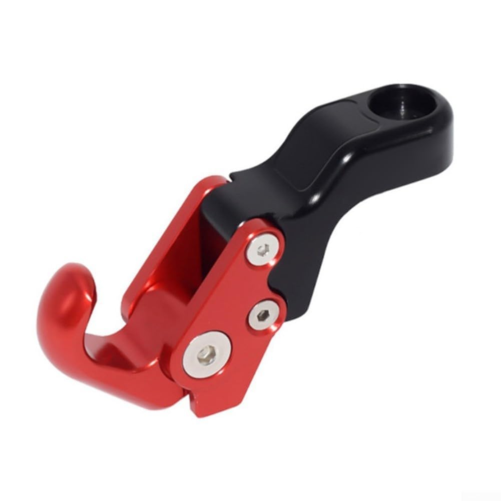 ONEMAJI Motorcycle Hook for Hyosung Aquila 650, Motorbikes Hanger Scooter Luggage Holder Cycle Cargo Catch Ebike Bags Mount Handle Grip Rack Storage,Red