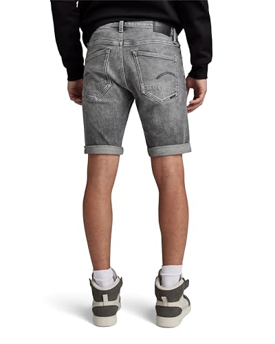 Miniatura 2 de G-Star Raw 3301 Slim Short, Grigio Faded Grey Neblina D10481-D535-G324