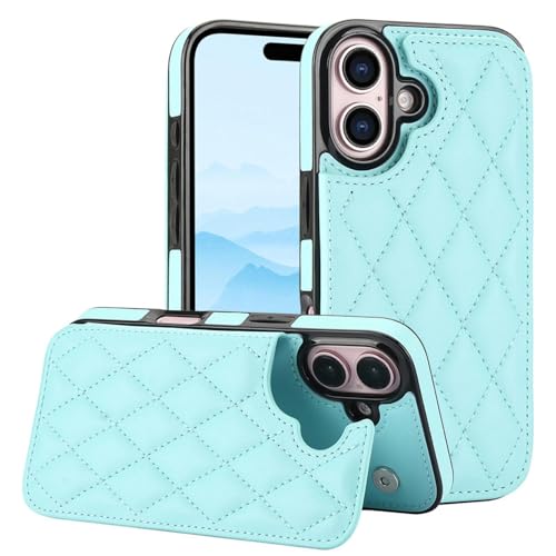 Idée cadeau étui iPhone 13 Mini bleu en cuir élégant et utile
