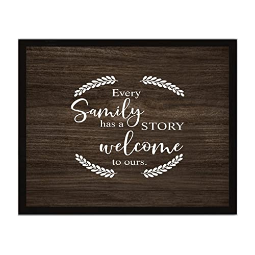 Plaque murale en bois célébrant l'amour familial pour une décoration intérieure unique