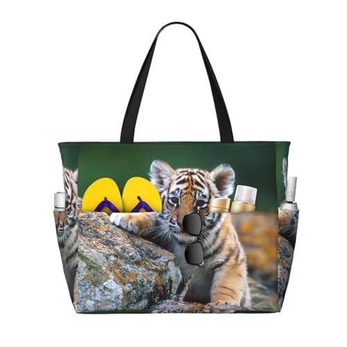 Grand sac de plage avec poignées solides et grand volume femme