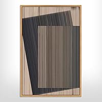 SIGNWIN Framed Canvas Wall Art Abstract Painting Canvas Prints Home Artwork Decoration for Living Room,Bedroom - 16x24 inches