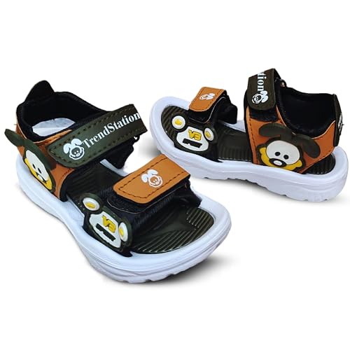 Image of Bear Kids Sandals, Attractive Colors And soft Sole, welcro Closure (Age 1 to 6 Years)