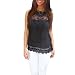 Sunward Women Summer Vest Top Sleeveless Blouse Casual Tank Tops (XL, Black)