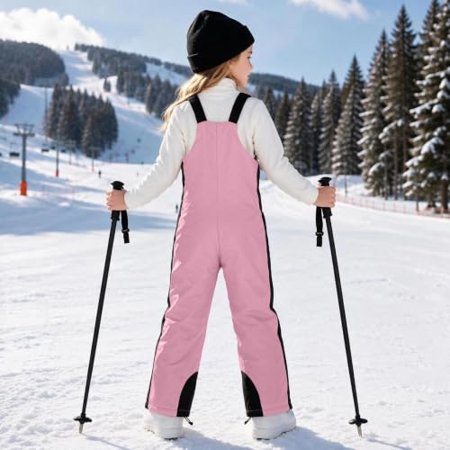 OTSANT Boys Girls Ski Pants Waterproof Windproof Snow Bib Winter Pants Blue - image 3