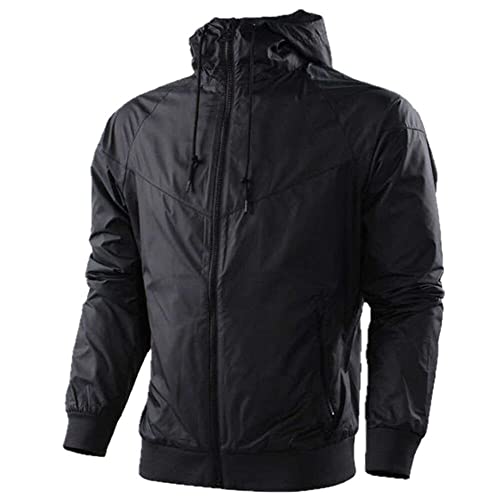 Esportes de jaqueta à prova de vento ao ar livre masculino casual