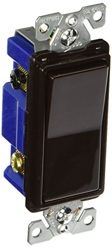 Eaton 7504B 15 Amp 4-Way Rocker Decorator Switch, Brown - Amazon.com