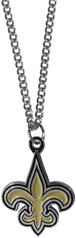 Siskiyou Sports NFL New Orleans Saints Chain Necklace Women's, One Size, Team Colors image 4