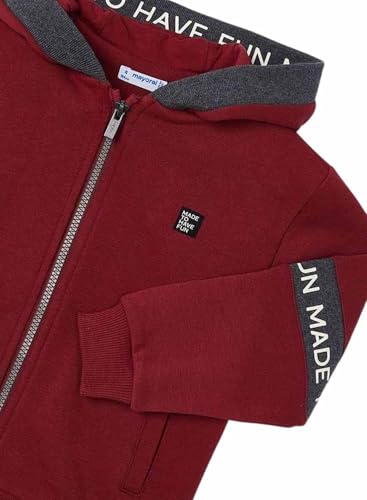 Mayoral Patterned Pullover for Boys Wine2