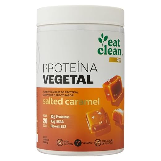 Eat Clean Proteina Vegetal Salted Caramel 600G