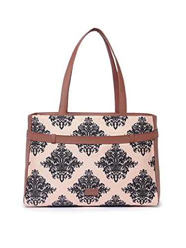 Image of ZOUK Urban Escape Bag | Stylish Vegan with Laptop Compartment, Trolley Sleeve & Anti-Theft Pocket |