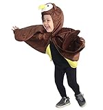 Fantasy World Boys/Girls Owl Halloween Cape Costume, One Size, An79