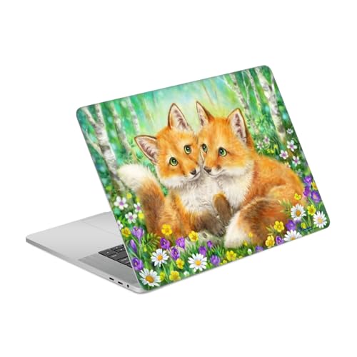 Autocollant vinyle MacBook Pro 15.4 peau protection A1707 A1990 motif renard graphique