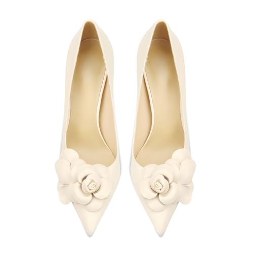 Image of Women's Pointed Toe Shallow Mouth Sexy Square Buckle Rhinestones 10cm Stiletto Heels Slip-on Wedding Party Banquet Big Size Shoes