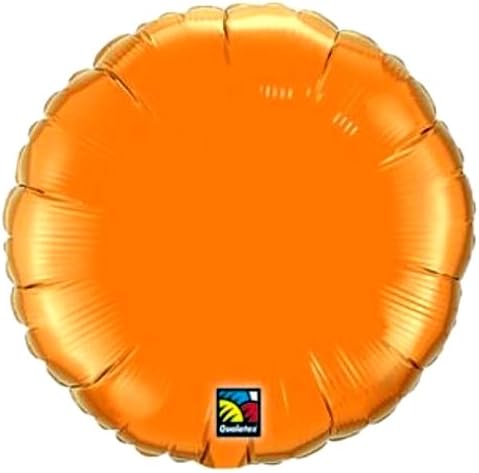 Super Saucer Levitating Metallic Orange Round 18 inch Flying Floating Anti-Gravity Toy HOVERS in MID-AIR - Interactive & Educational String-less Pet Balloon for Kids & Adult Indoor Events