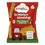 Pumpkin Organics Bio Mehrkorn Schmelzlinge Apfel, Erdbeere und Süßkartoffel ab 10 Monaten (0.03 kg)