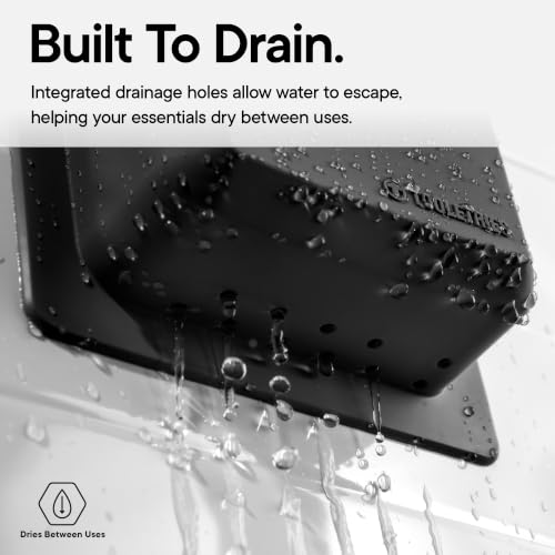 TOOLETRIES The James Organizer, Shower Storage Holder - Charcoal by TOOLETRIES - Used condition - Image 4
