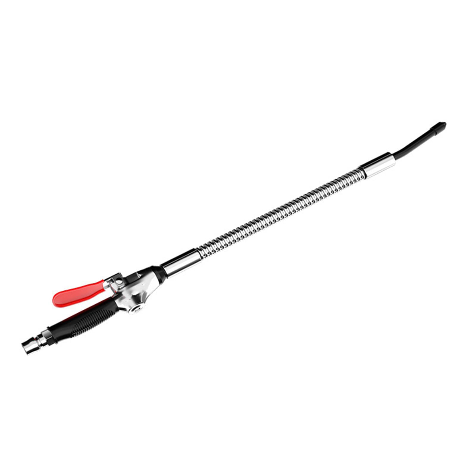 Beimus 30Cm Model Professional Pneumatic Air Blow With Extensible Nozzle Metal Handle For Industrial Use Efficient Removal Tasks Antislip Rubber Handle
