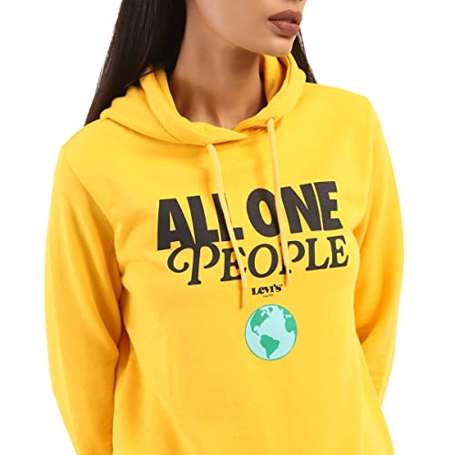Image of Levi's Women's Cotton Blend Hooded Neck Sweatshirt