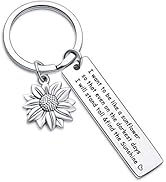 7RVZM Sunflower Gift Sunflower Lover Gift Motivational Jewelry Positive Jewelry Inspirational Gif...