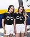 Best Friends T-Shirts for Two Cute Matching BFF Shirts BFF Tees Birthday Gift