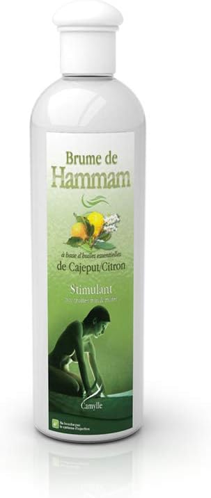 Camylle - Steam Bath Fragrance Cajeput/Lemon - Fragrances Made from Essential Oils for Steam Rooms, Steam Baths, or Steam Showers - Stimulating with Fresh and Fruity Aromas - 250ml